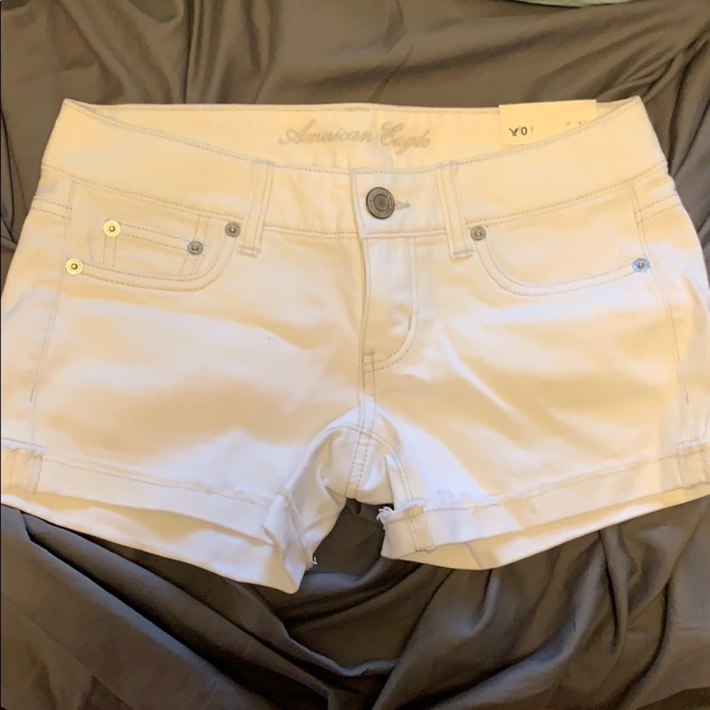 American eagle shorts denim